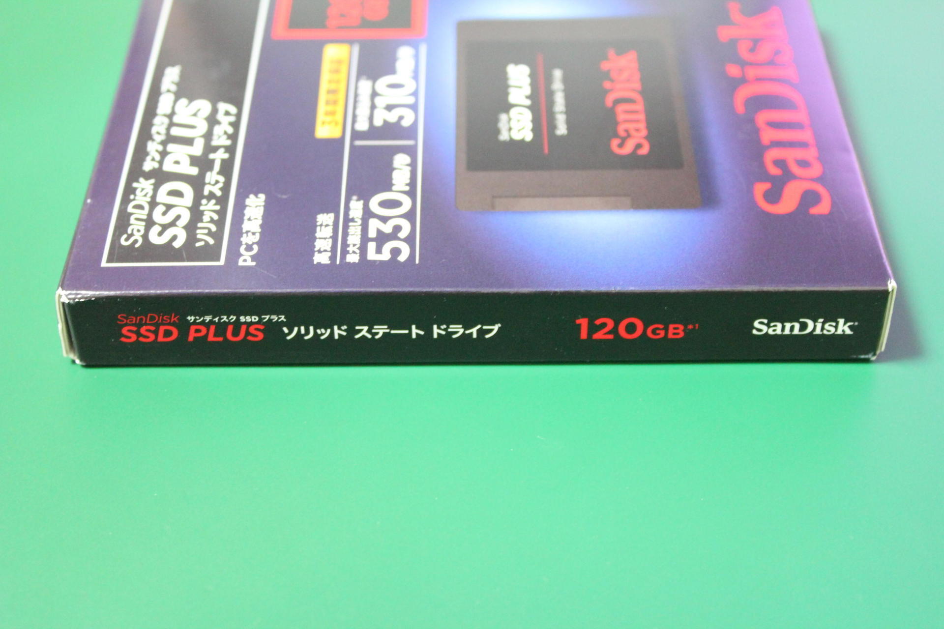 SanDiskの内蔵SSD（SDSSDA-120G-J27）を買ってみました。: 青い空のブログ